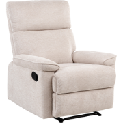 Beliani EVERTON - TV-fauteuil-Beige-Polyester