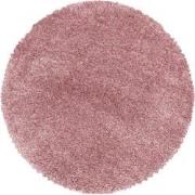 Tapijtenloods Pearl Soft Rond Hoogpolig Vloerkleed Roze- 200 CM ROND