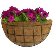 3 stuks - Hanging basket metaaldraad groen geepoxeerd