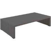 Ookii coffee table alu dark grey