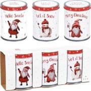 Storage Tin Set/3Pcs X-Mas