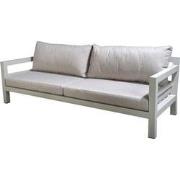 Midori sofa 4 seater aluminium salix/flax beige AW