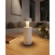 Sompex | Tafellamp Lubao| Wit  | Accu | Dimbaar | 2 lichtstanden