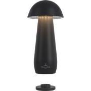 Villeroy & Boch tafellamp MODENA | 16cm| Zwart | op accu / oplaadbaar ...