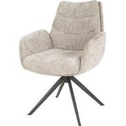 AnLi Style Armstoel lounge Rich zandkleur
