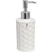 Zeepdispenser / Zeeppompje - Porselein Collectie - Wit - 260ml - Keram...