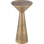 J-line - Tafel Tri Aluminium Goud - 33x33x64cm