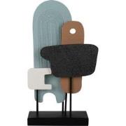 Present Time - Beeld Abstract Art Small - Multicolor