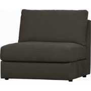 vtwonen Family 1-Zits Bank Element Zonder Arm - Polyester - Antraciet