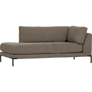 vtwonen Couple Lounge Bank Element Links- Polyester - Taupe
