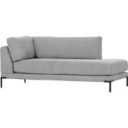 vtwonen Couple Lounge Bank Element Rechts - Polyester - Lichtgrijs