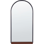 Beliani DOMME - Wandspiegel-Zwart-MDF, IJzer