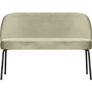 BePureHome Vogue Eetbank - Velvet - Pistache - 83x120x59