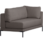 vtwonen Couple Eetbank Hoekelement Links - Polyester - Grijs