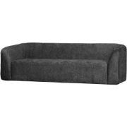 BePureHome 3-Zits Bank Sloping - Velvet - Mountain - 77x240x87