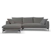 Tower living nottingham 2,5-ar + chaise l - Taupe