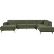 Tower living Leeds Chaise Lounge L + 2,5 seater no arm - Ottoman R - B...