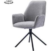Tower living Amaro swivel armchair - Blue grey
