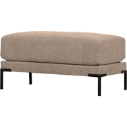 vtwonen Couple Poef - Polyester - Mud Melange - 44x50x100