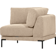vtwonen Couple Bank Hoekelement - Polyester - Natural Melange