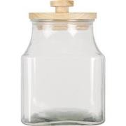 Clayre & Eef Voorraadpot  2800 ml Glas Voorraadbus