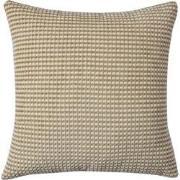 Clayre & Eef Kussenhoes 45x45 cm Bruin Wit Synthetisch