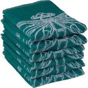 DoubleDry Luxe Keukenhanddoeken Set - 6 Stuks - 50x50 cm - 100% Katoen...