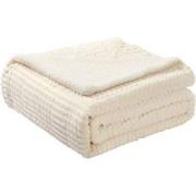 Ridgeline Sherpa Fleece Deken - Crème - 150x200 cm