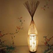 Fine Asianliving Bamboe Vloerlamp Handgevlochten - Demi