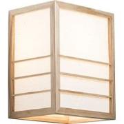 Fine Asianliving Japanse Wandlamp Shoji Rijstpapier Hout Naturel -