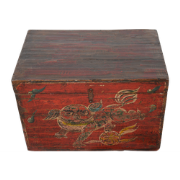 Fine Asianliving Antieke Chinese Kist Handgeschilderd Chinese Mythe