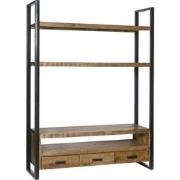 Livingfurn - TV Meubel TV- Nairobi High 150 cm - Mangohout / Gecoat St...