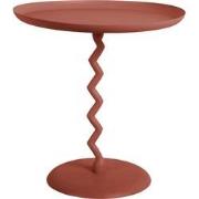 Leitmotiv - Bijzettafel Zig Zag Medium - Rode oker