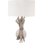 Clayre & Eef Wandlamp  33x26x43 cm Beige Kunststof