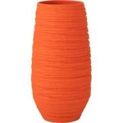 J-Line - Vaas Fiesta Keramiek Oranje X-large - 28x25x55cm