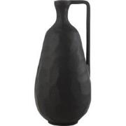 J-Line - Vaas Goa Aluminium Zwart Large - 16.5x16x35cm