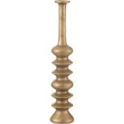 J-Line - Vaas Nebu Keramiek Goud Large - 12.5x12.5x60cm