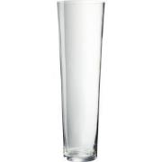 J-Line - Vaas Extra Glas Transparant Small - 18x18x60cm