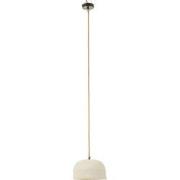 J-Line - Hanglamp Cup Papier Mache Wit Large - 30x30x15cm