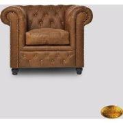 Chesterfield 1-zits Fauteuil Brighton FT Vintage C1060