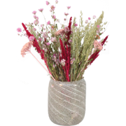 Droogbloemen - Boeket 'Trendy Lucky Love'