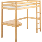 Beliani LOURY - Kinderbed-Lichte houtkleur-Dennenhout