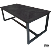 Benoa Eettafel Jax Zwart 180
