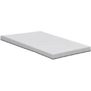 H&D Topper Hoeslaken - 100% Jersey Katoen - 90x200 cm - Tot 15cm matra...