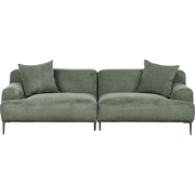 Beliani MATILA - Driezitsbank-Groen-Polyester