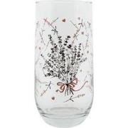 Clayre & Eef Waterglas  280 ml Glas Lavendel Drinkbeker