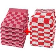 Slaaptextiel HORECA Theedoeken en Keukendoeken Set - 6 Theedoeken - 6 ...