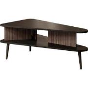 Meubella Salontafel Pedro - Donker eiken - Zwart eiken - 100 cm