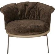 Fauteuil Bob - Kussen van Chenille Stof