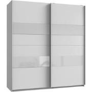 Kast met 2 schuifdeuren en inzetstuk - L180 cm